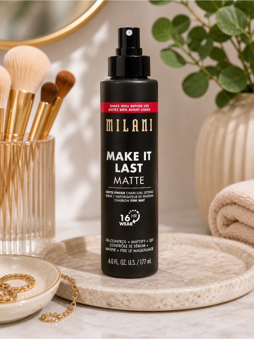 Milani Make It Last Matte Setting Spray 6oz Oil Control Long Lasting Makeup Mist